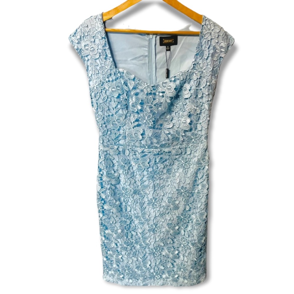Alexia Admor gorgeous sexy full lace sheath w/cap sleeve & sweetheart neckline